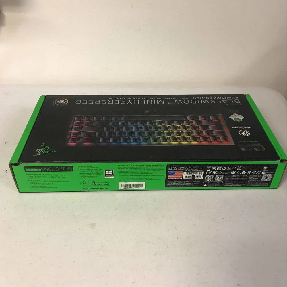 BlackWidow V3 Mini Hyperspeed Phantom Edition 65% Wireless Gaming Keyboa… - Picture 5 of 10
